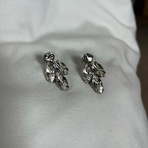 Rhinestone Stud Earrings